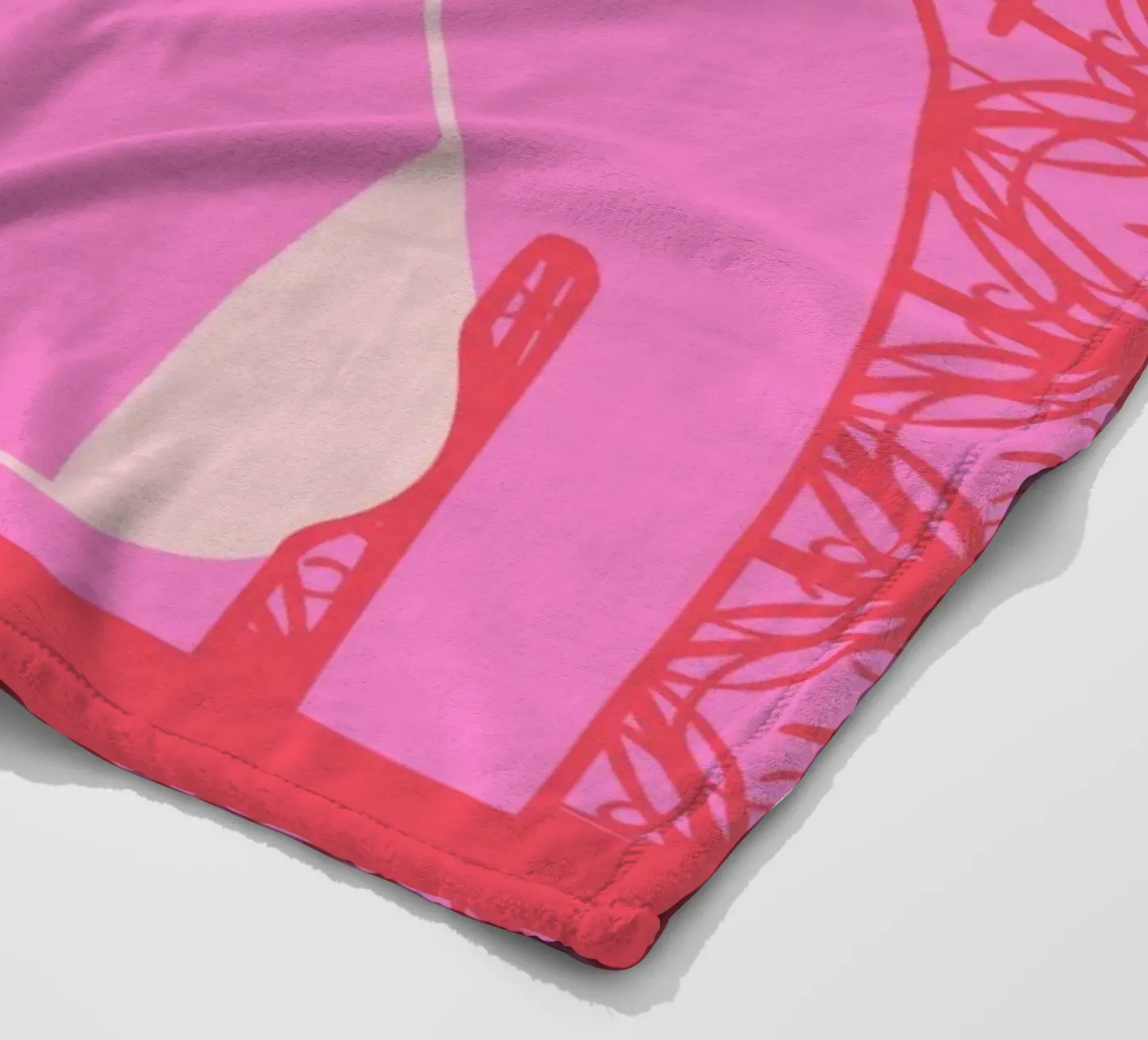 Tan Fleecedecke von Portraits