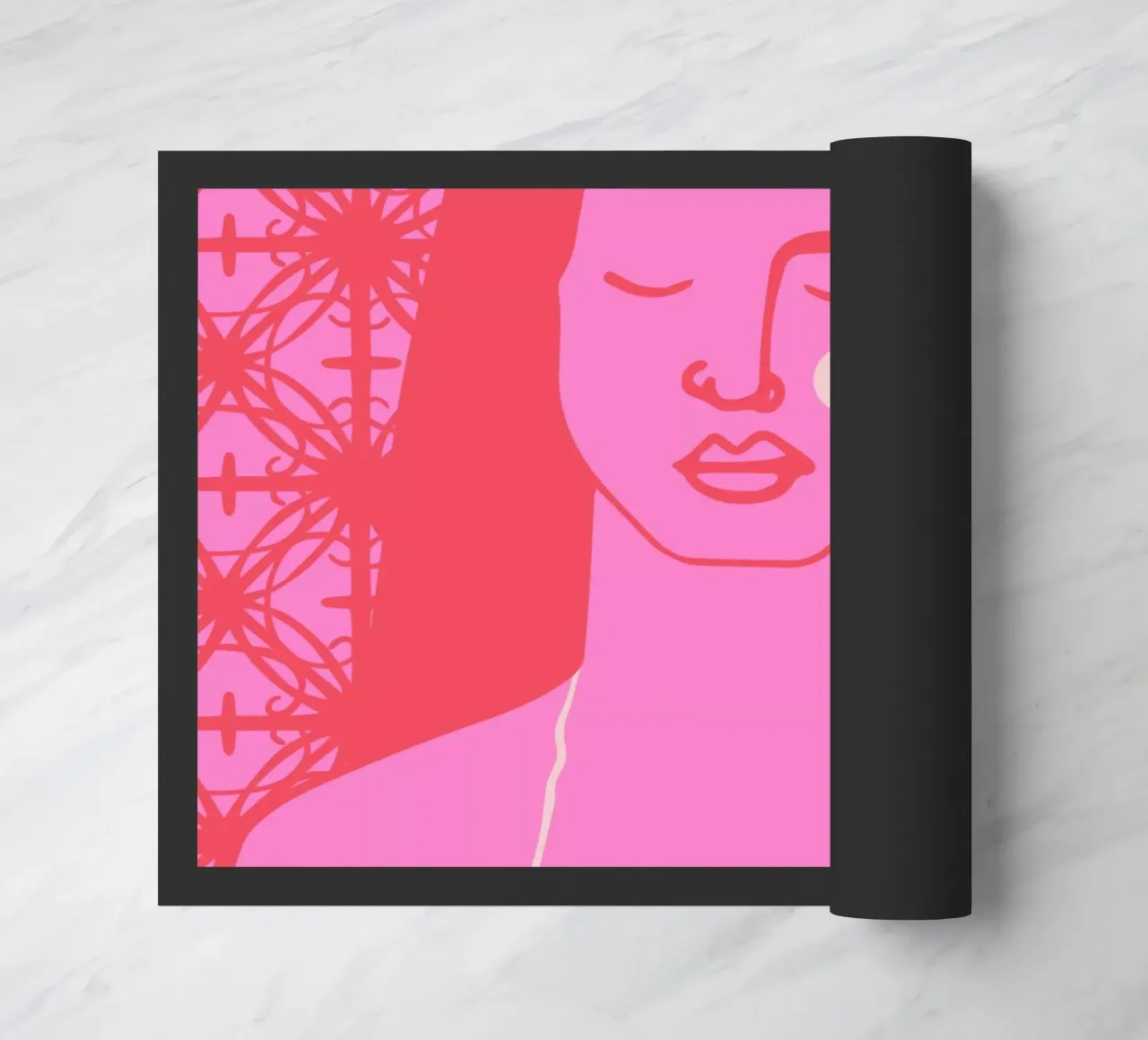 Tan doormat by Portraits