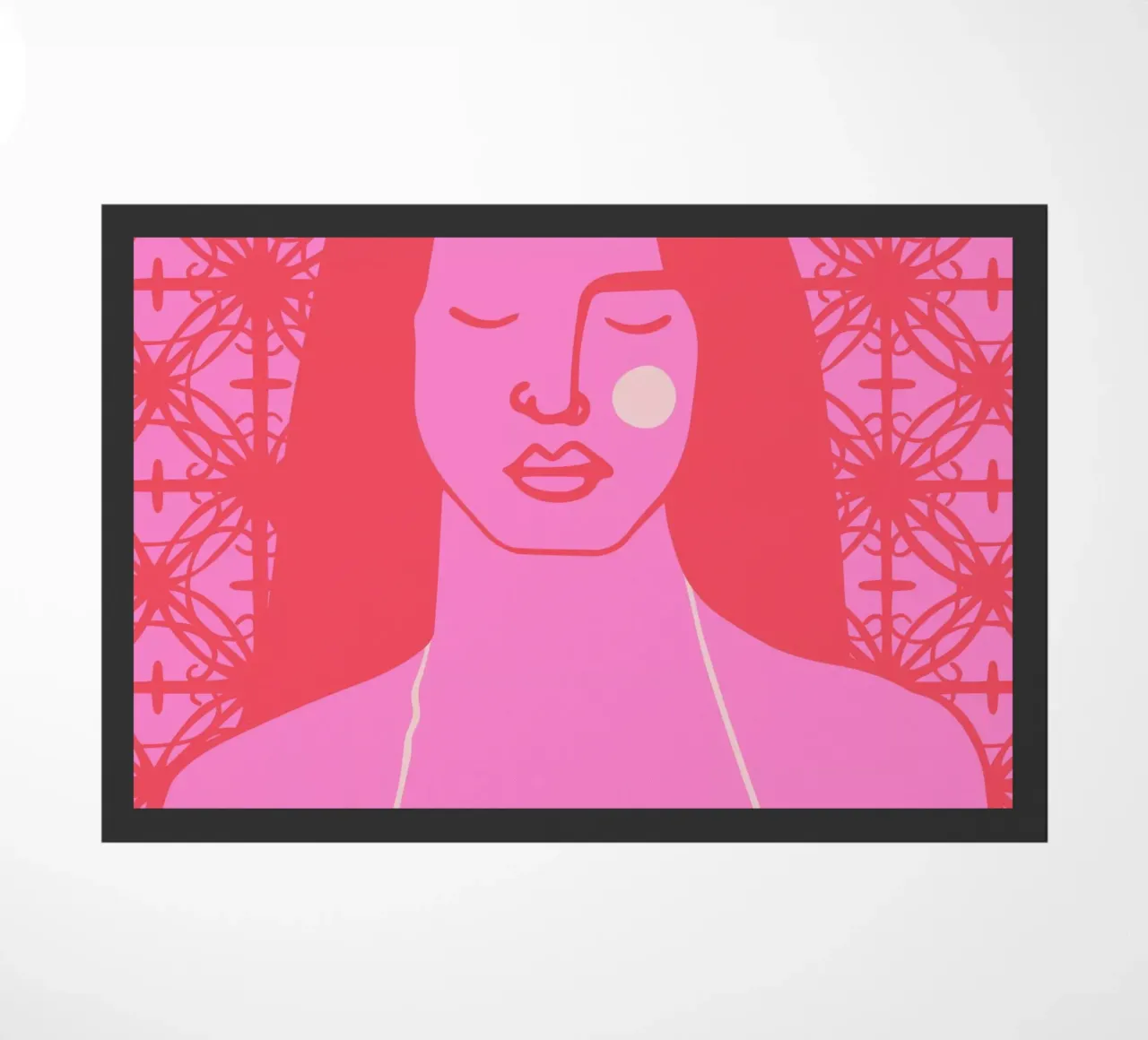 Tan doormat by Portraits