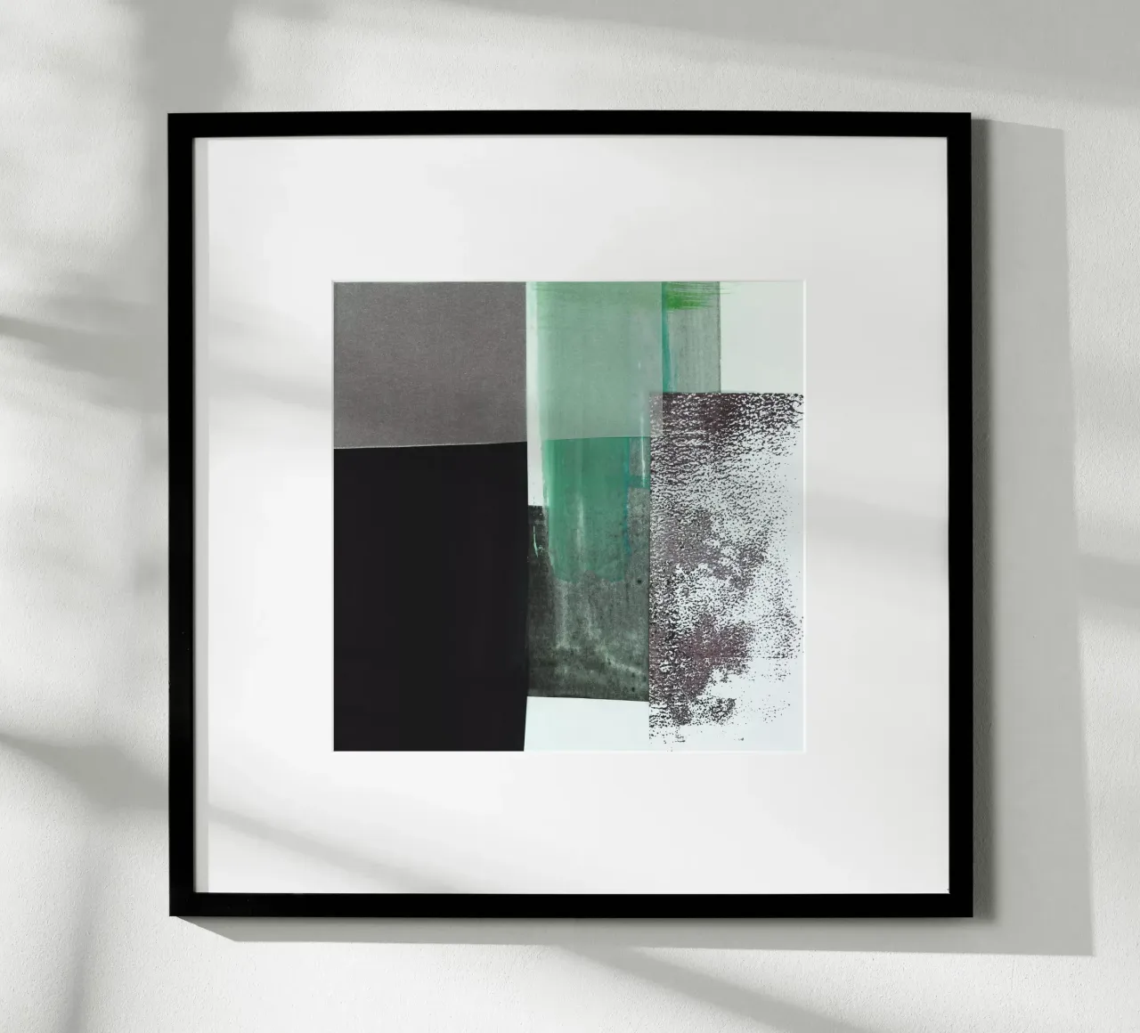 abstract minimalist collage 1 carta hahnemühle da IRIS LEHNHARDT FINE ART