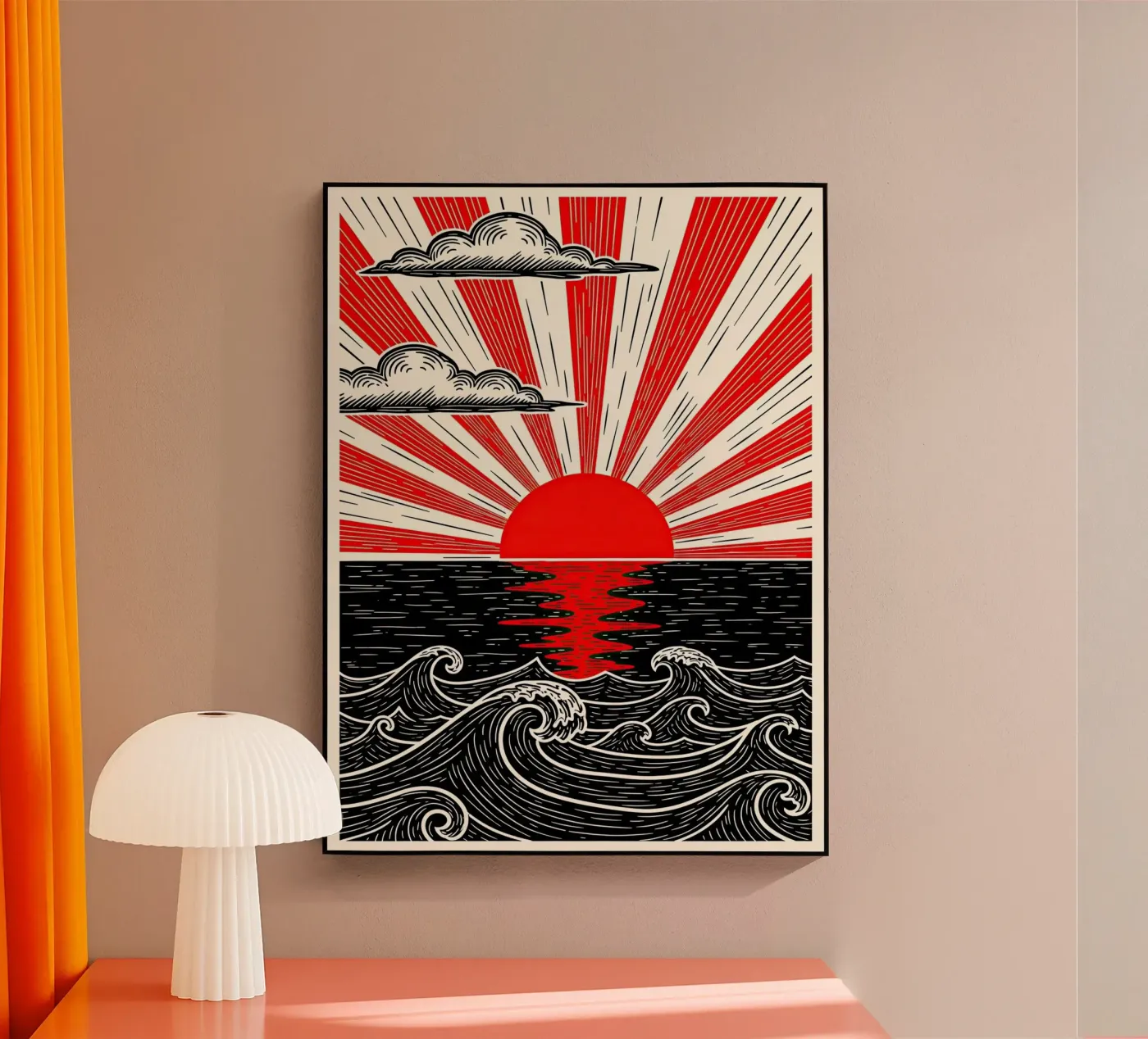 Marea crescente plexiglass da thung thung