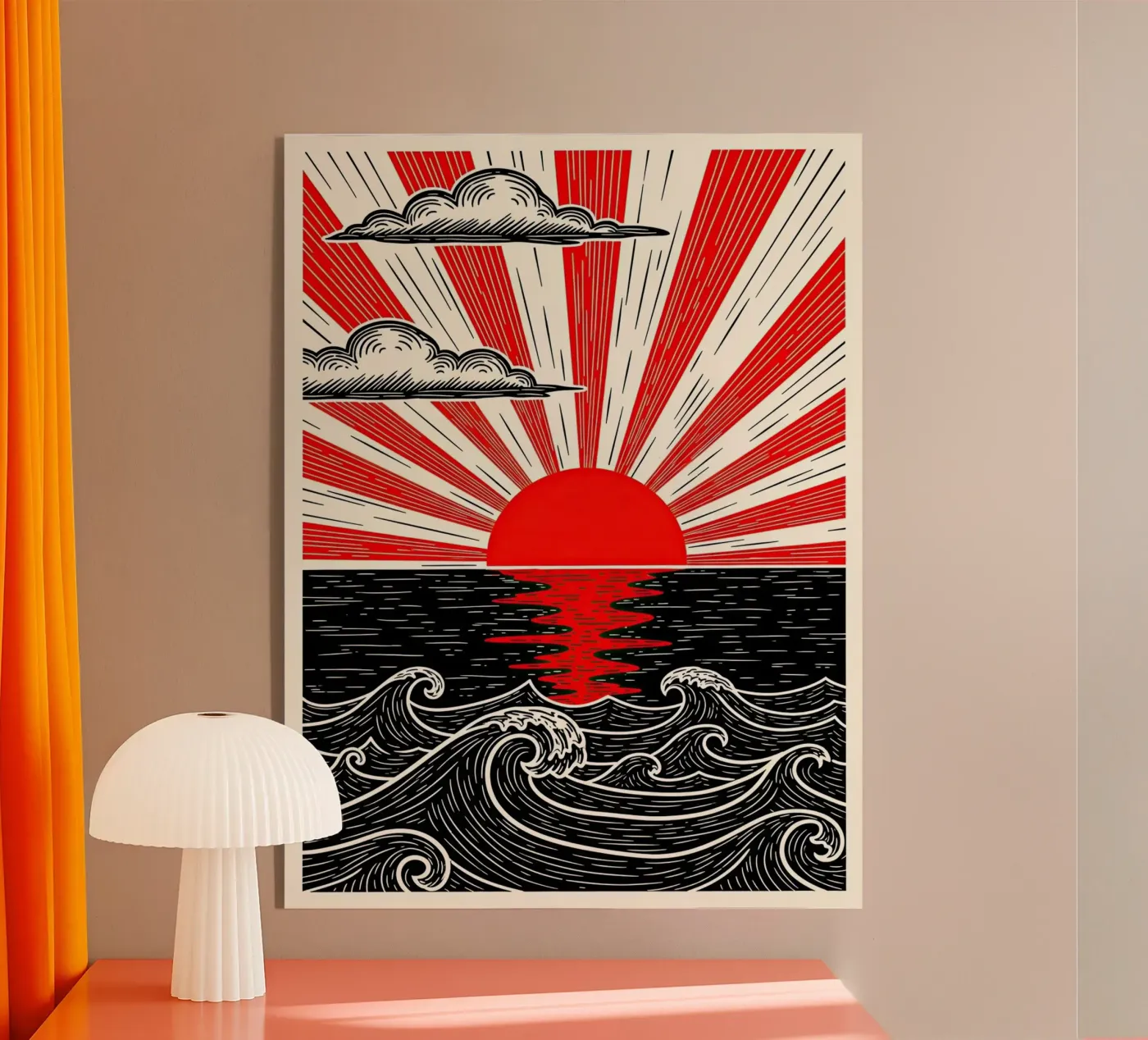 Marea crescente plexiglass da thung thung