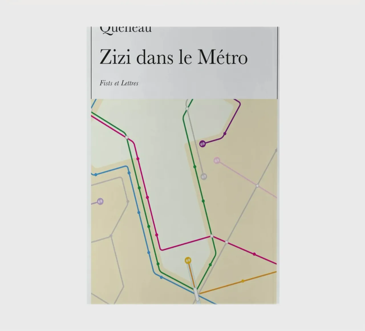 Zizi Dans Le Metro notebook by Fists Et Lettres