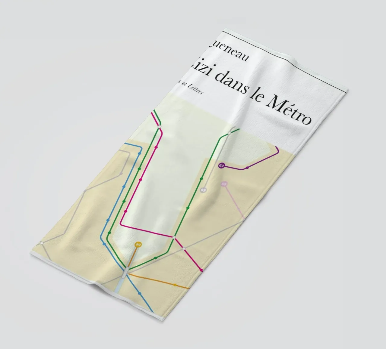Zizi Dans Le Metro telo mare da Fists Et Lettres