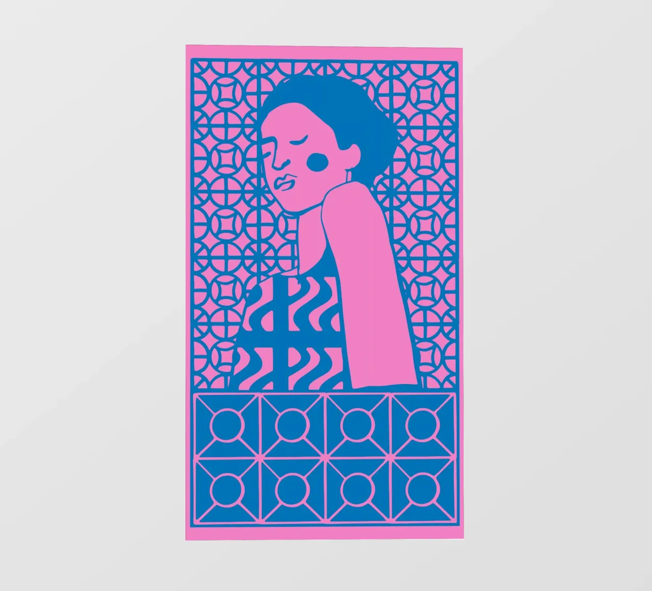 Anna fotobehang van Portraits