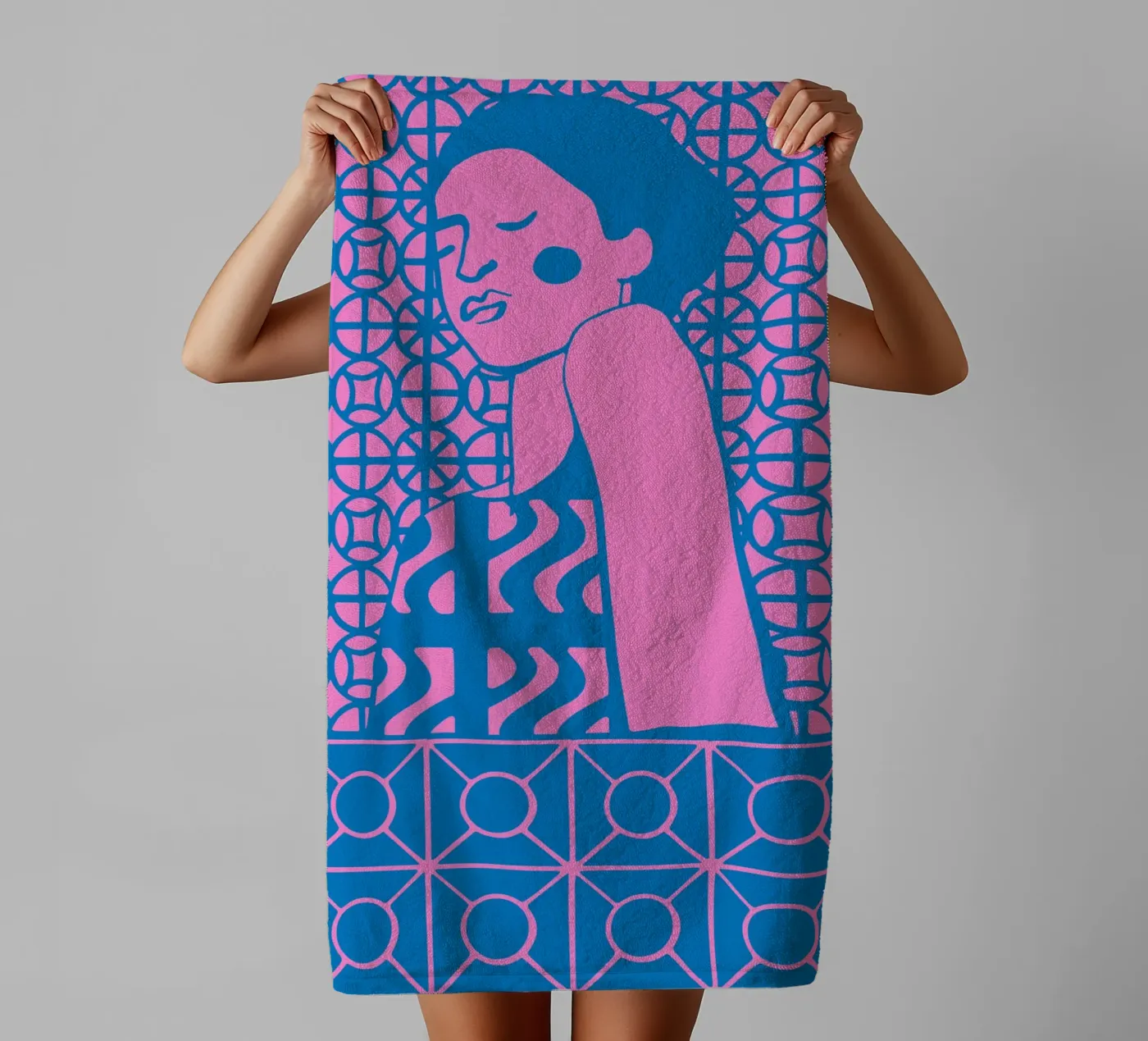 Anna badhanddoek van Portraits