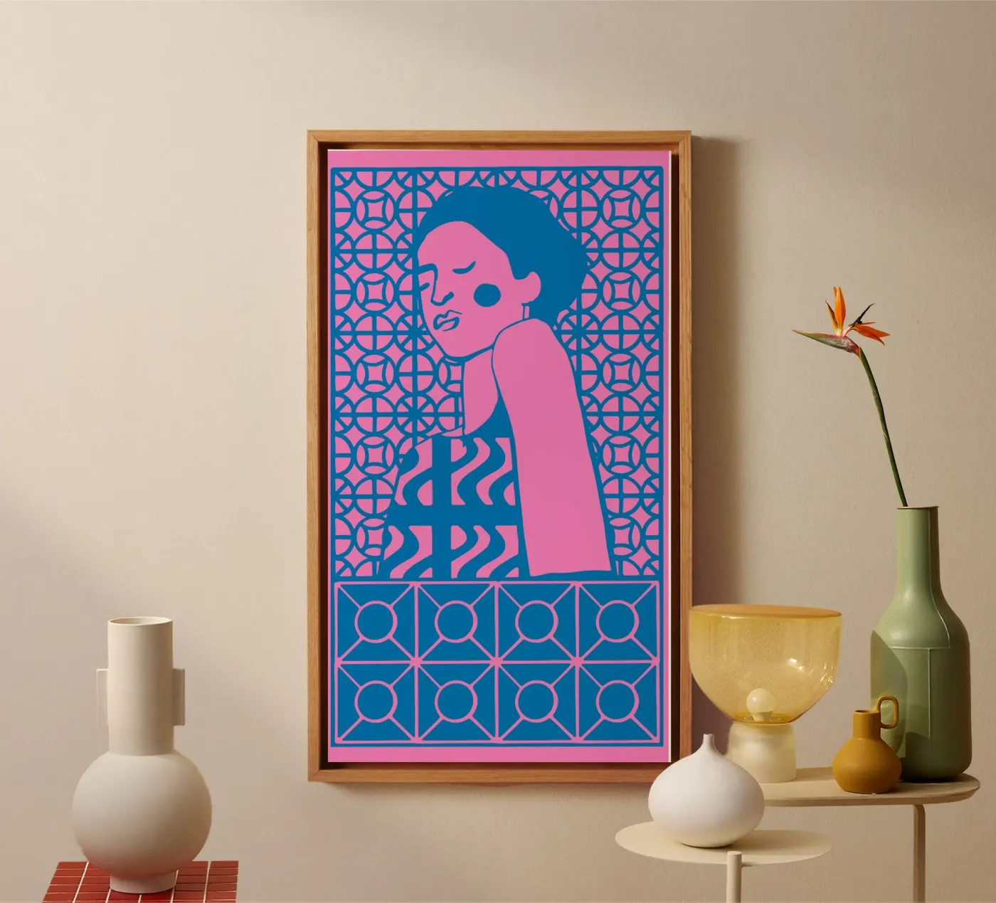 Anna canvas by Portraits