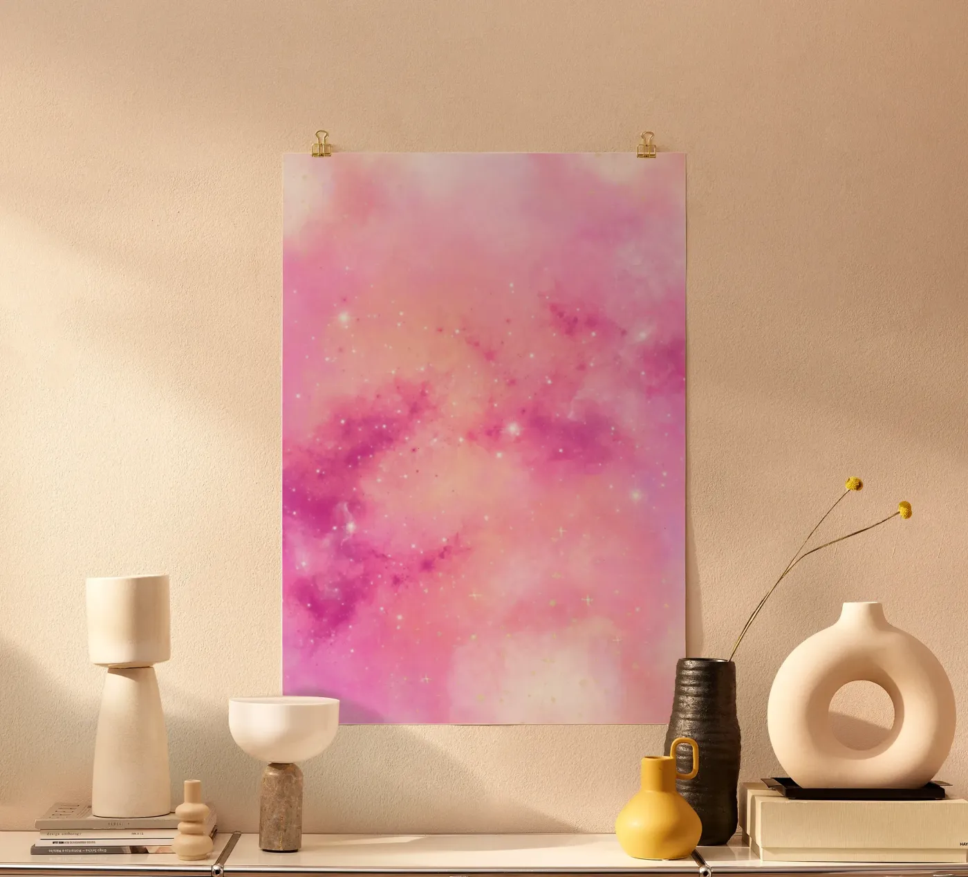 Galaxy poster by isabels_wunderwelt_digital_art