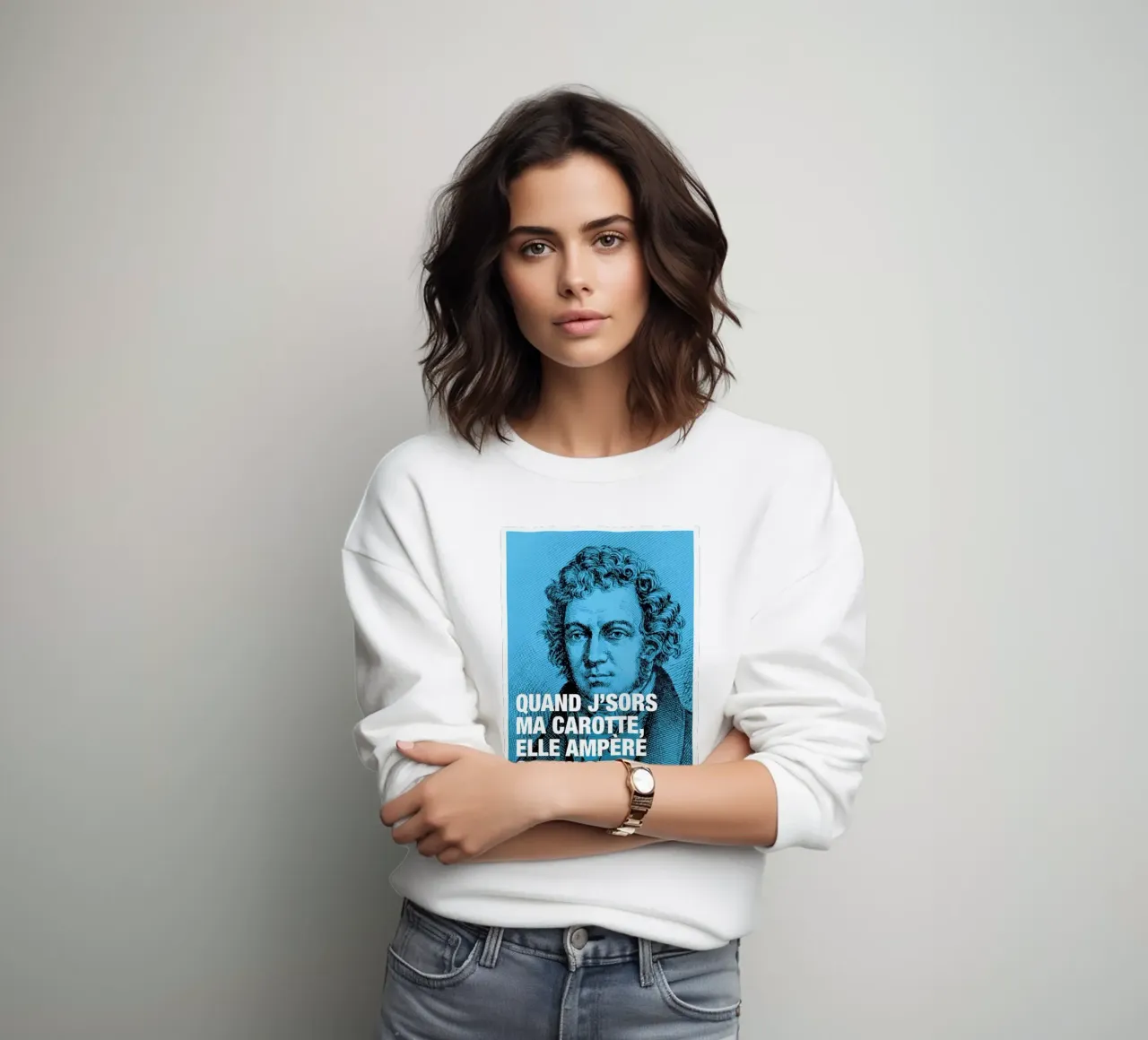 Ampere sweat de Fists Et Lettres
