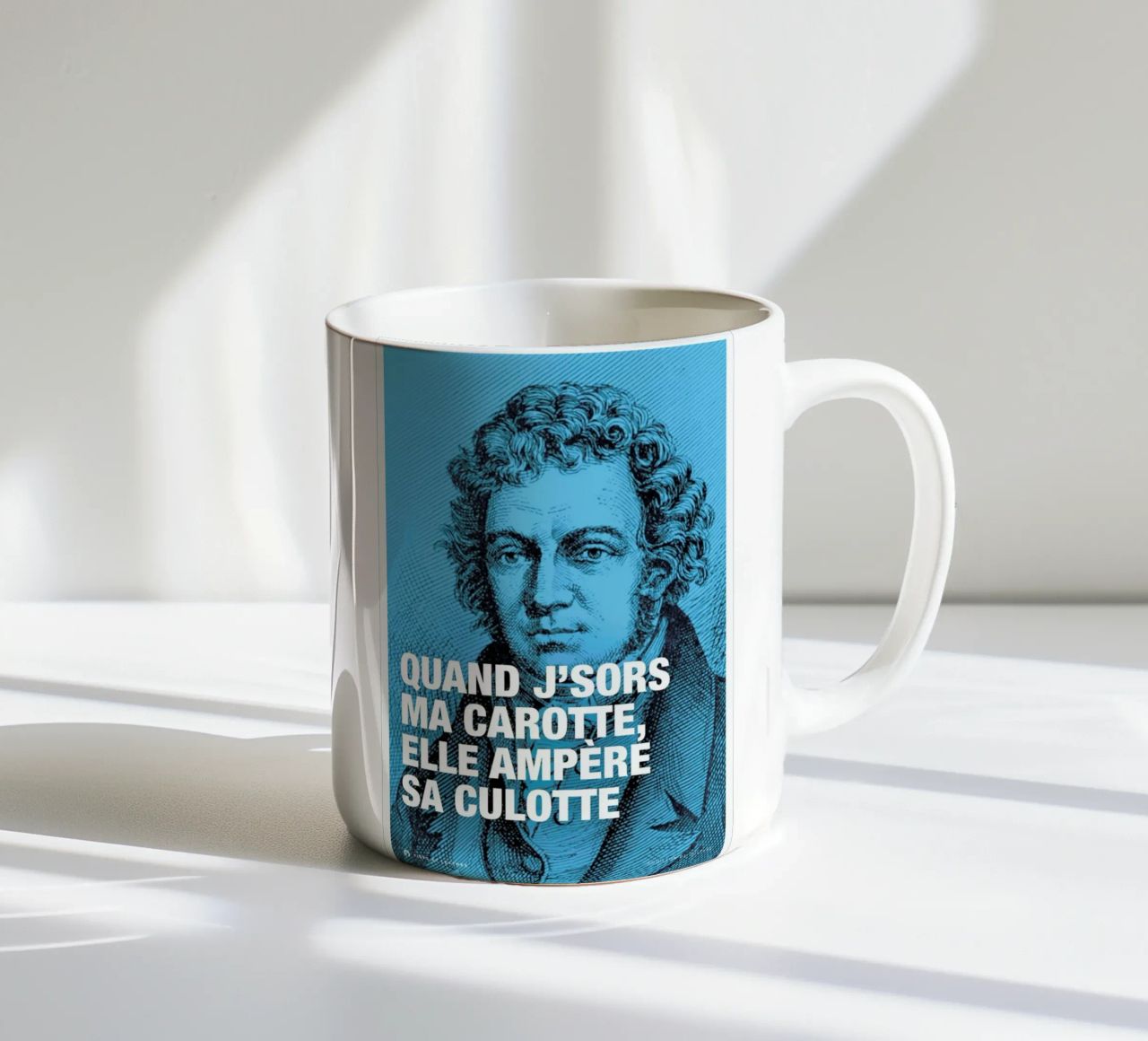 Ampere tazza in ceramica da Fists Et Lettres