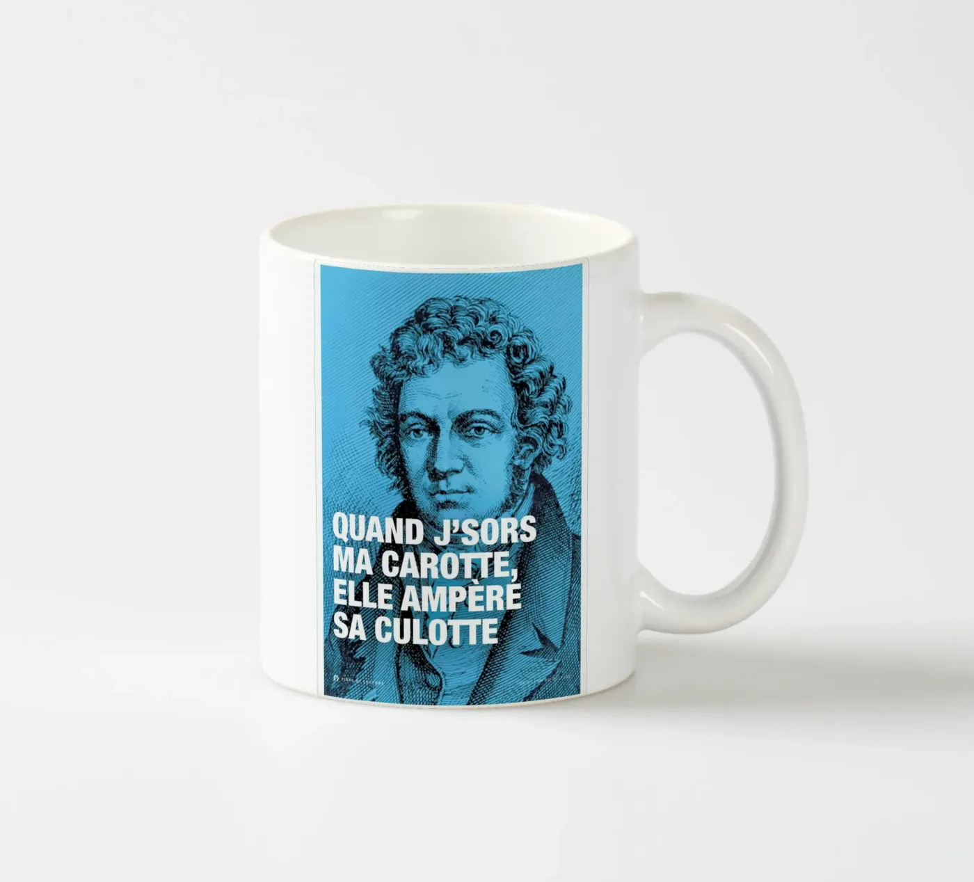 Ampere ceramic mug by Fists Et Lettres