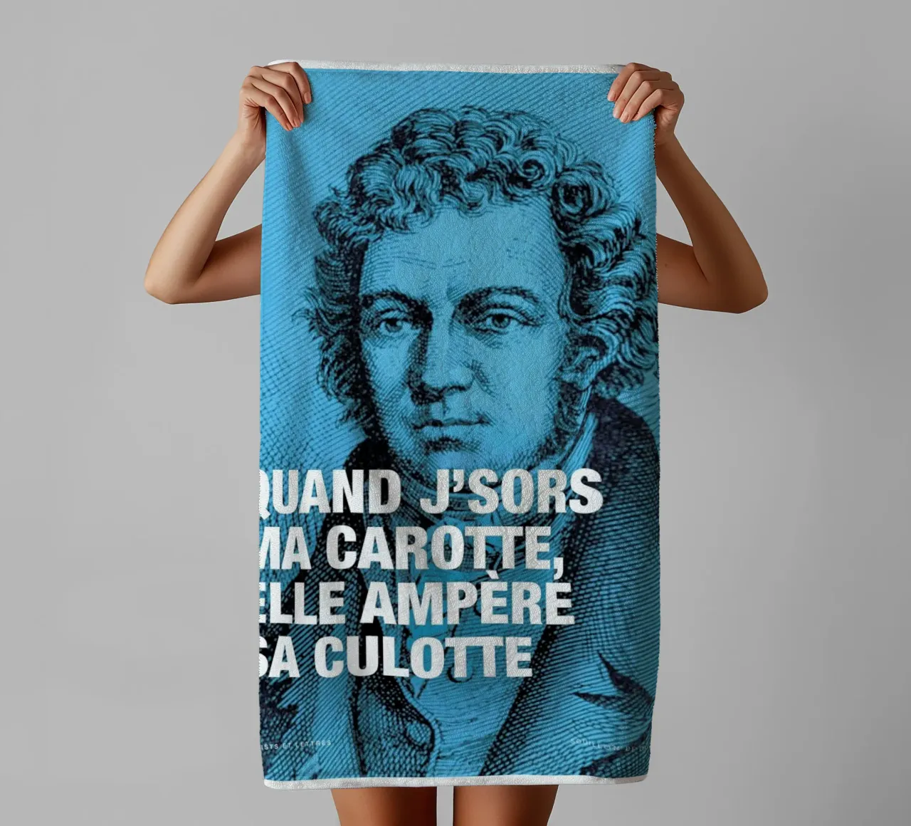 Ampere towel by Fists Et Lettres