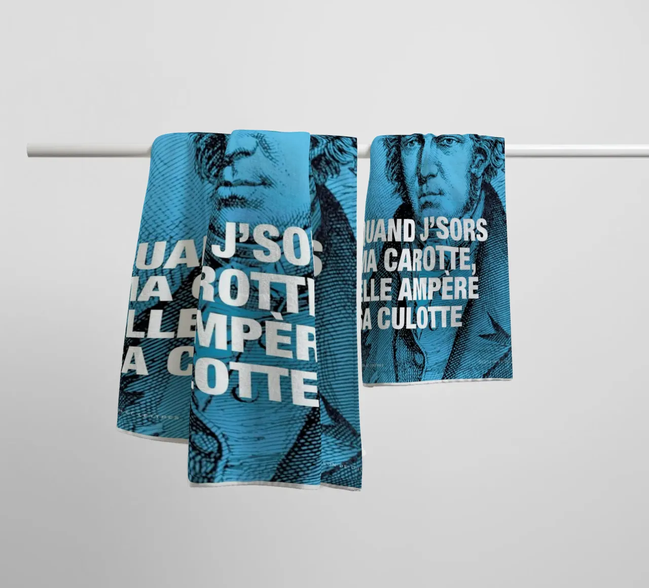 Ampere asciugamano da bagno da Fists Et Lettres