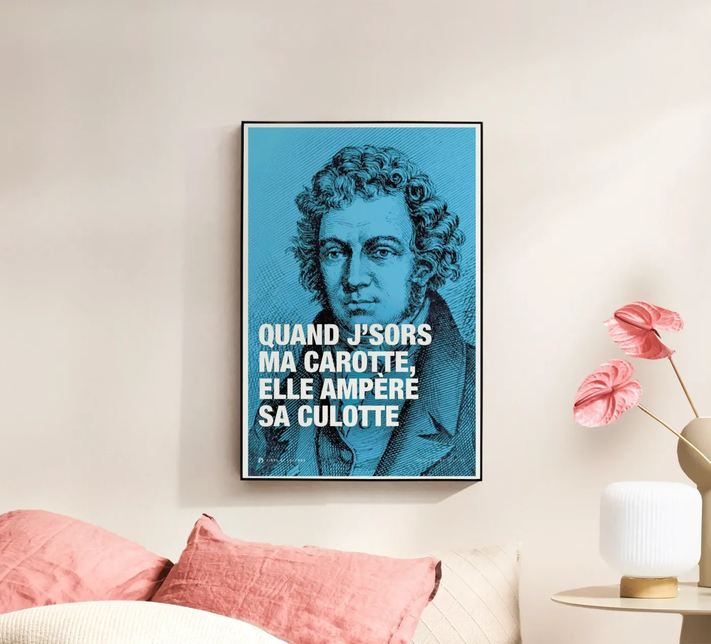 Ampere plexiglas de Fists Et Lettres
