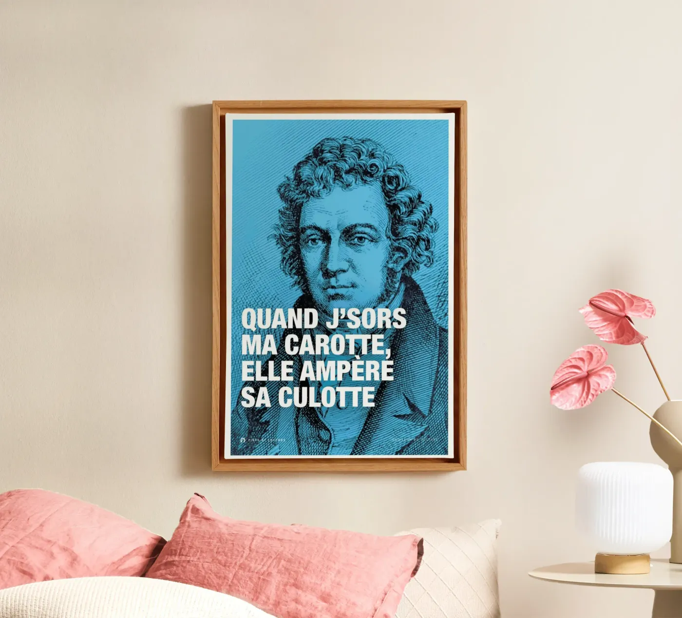 Ampere tela da Fists Et Lettres
