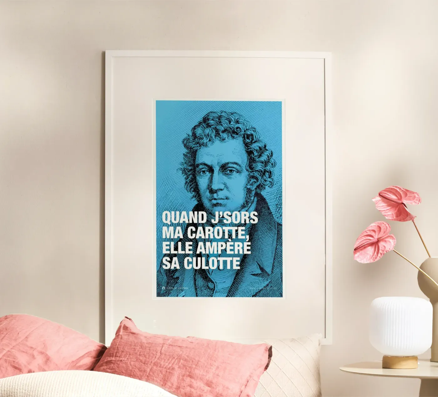 Ampere poster van Fists Et Lettres