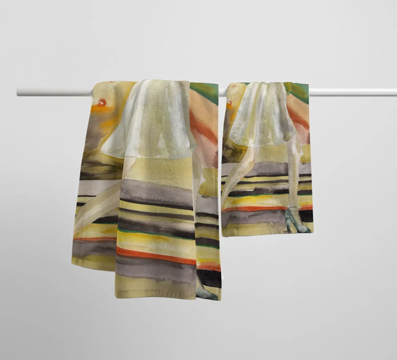 Won it in a Bowling Comp asciugamano da bagno da Victoria Verbaan