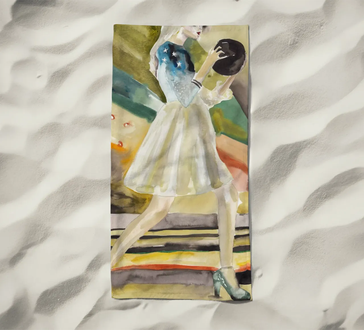 Won it in a Bowling Comp telo mare da Victoria Verbaan