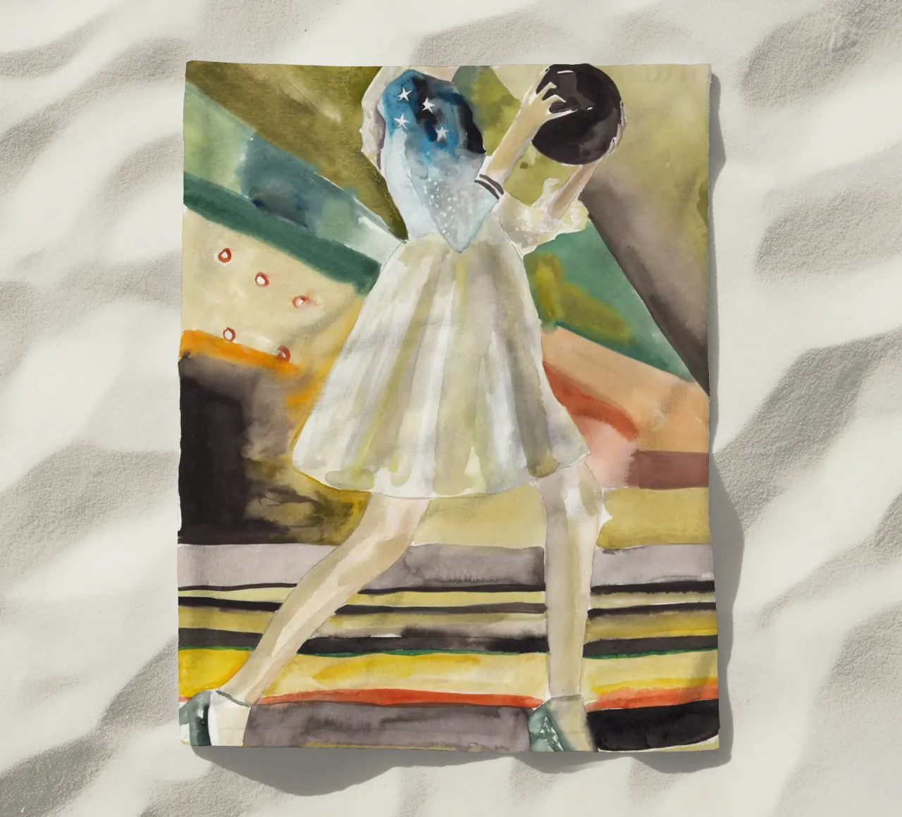 Won it in a Bowling Comp telo mare da Victoria Verbaan