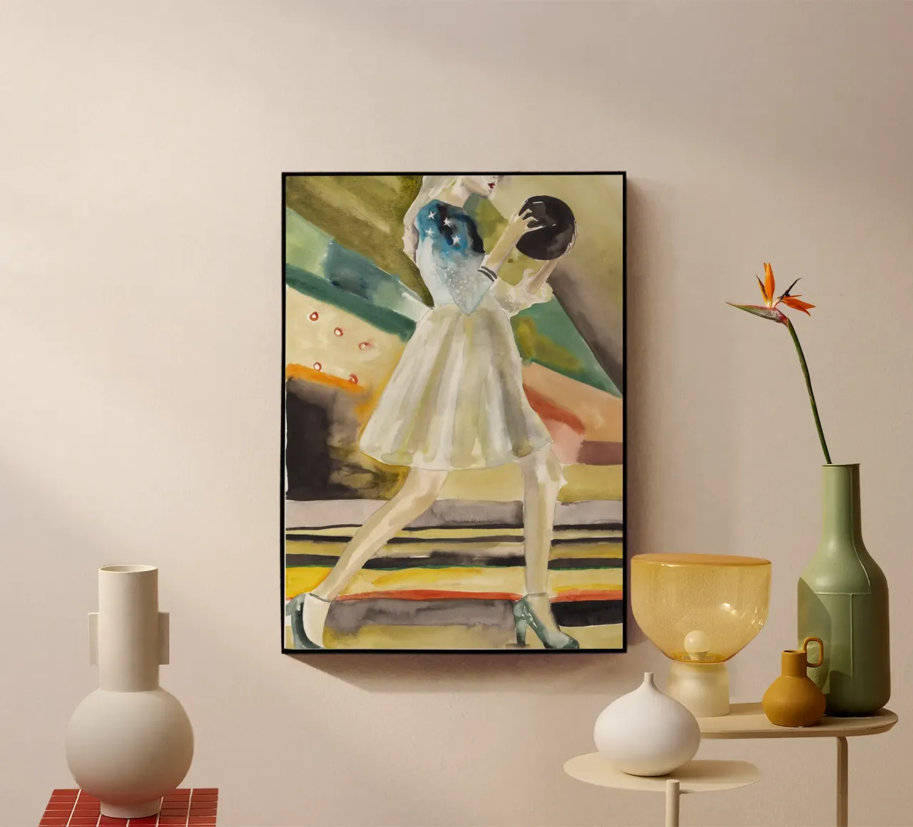 Won it in a Bowling Comp plexiglass da Victoria Verbaan