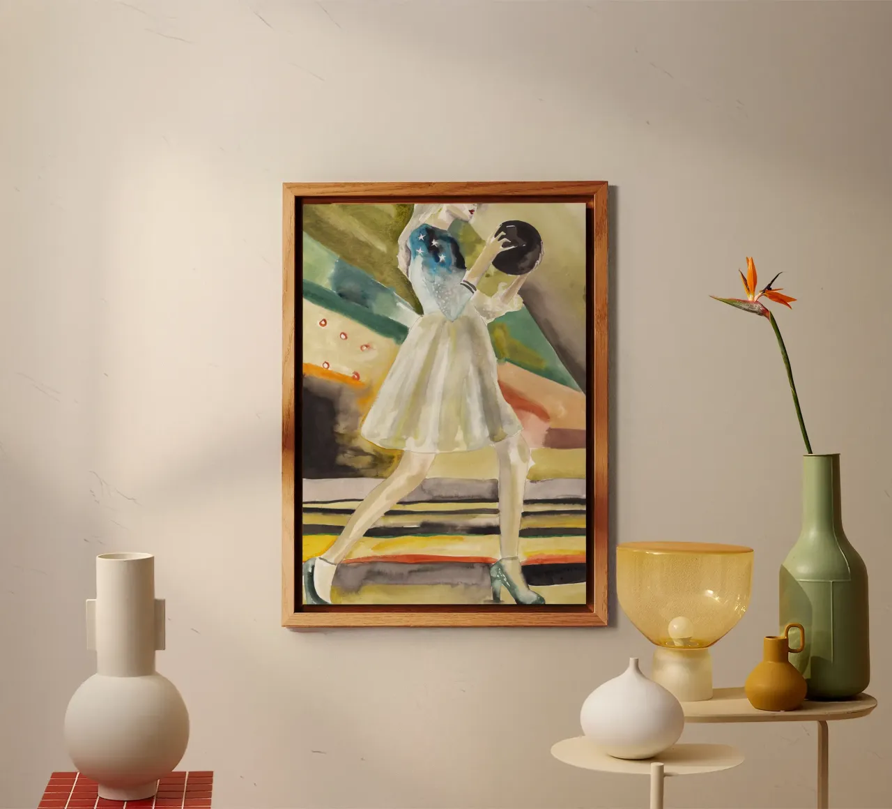 Won it in a Bowling Comp alluminio dibond da Victoria Verbaan