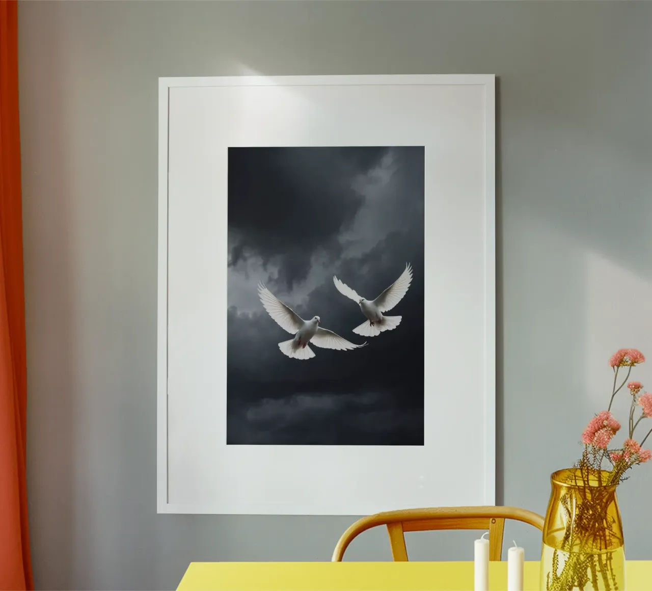 Wings of Light in the Shadows poster da Art Boutique