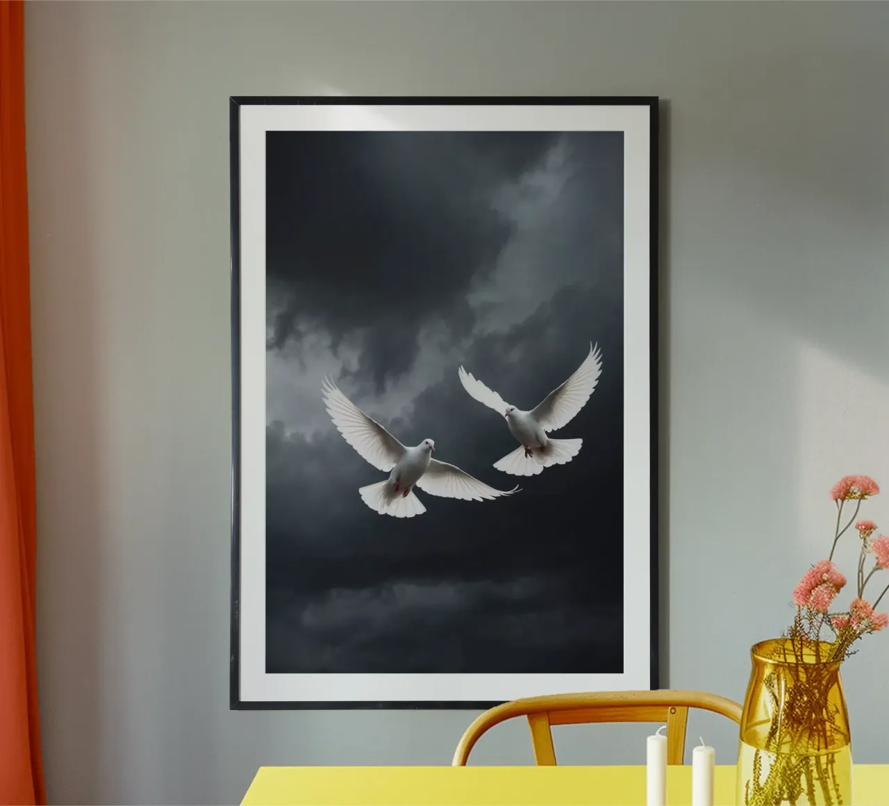 Wings of Light in the Shadows poster da Art Boutique