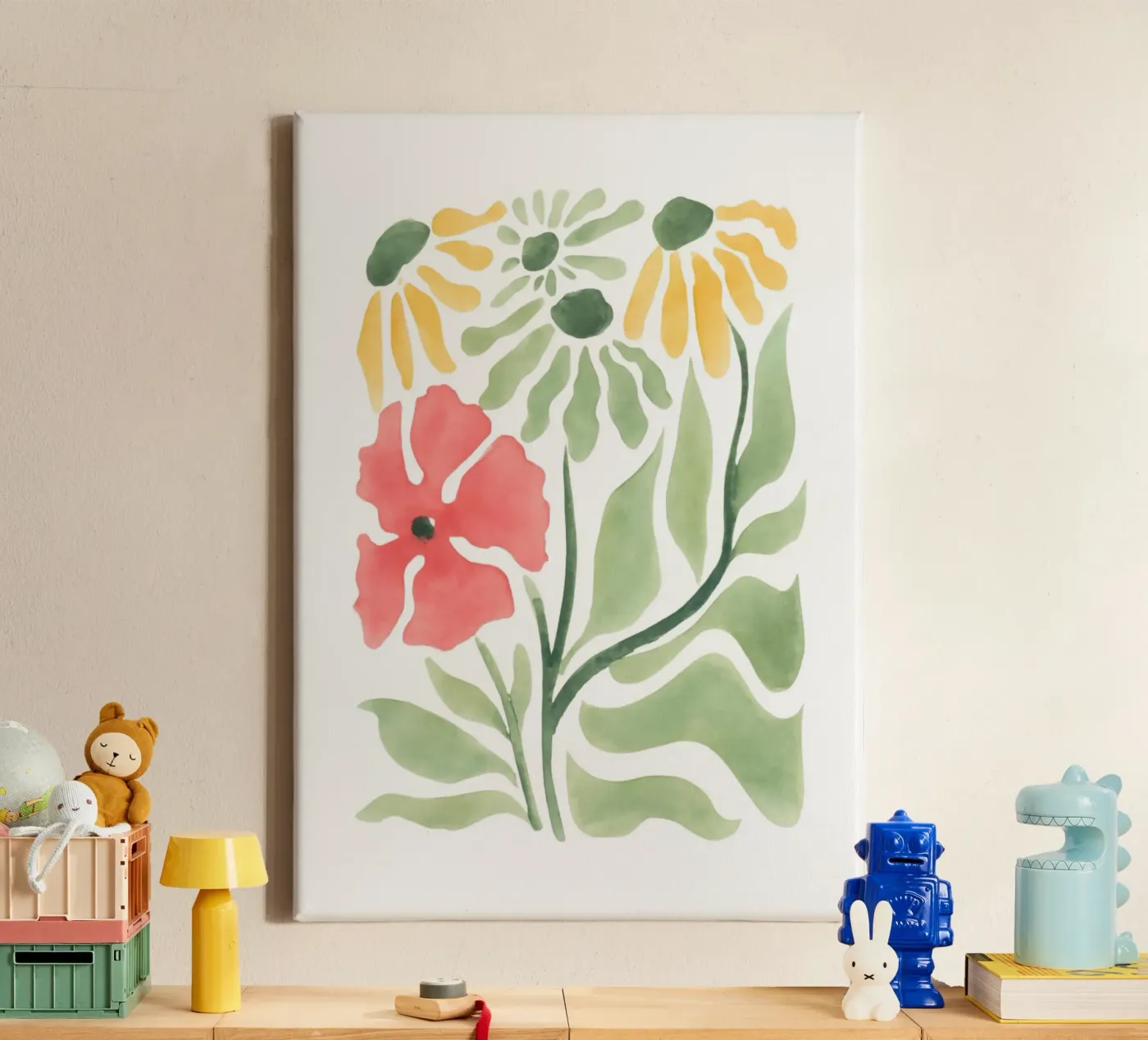 Spring canvas van Funkydays