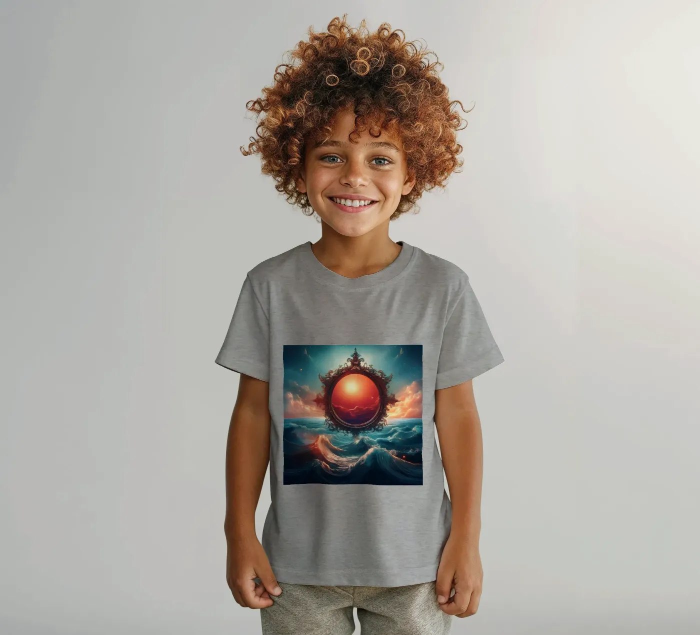 sole 1 t-shirt bambini da kimmindmuse