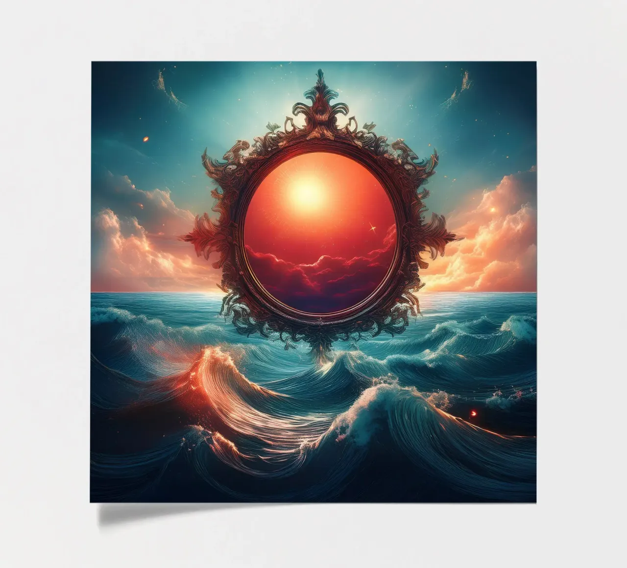 sun 1 sticker sheet by kimmindmuse