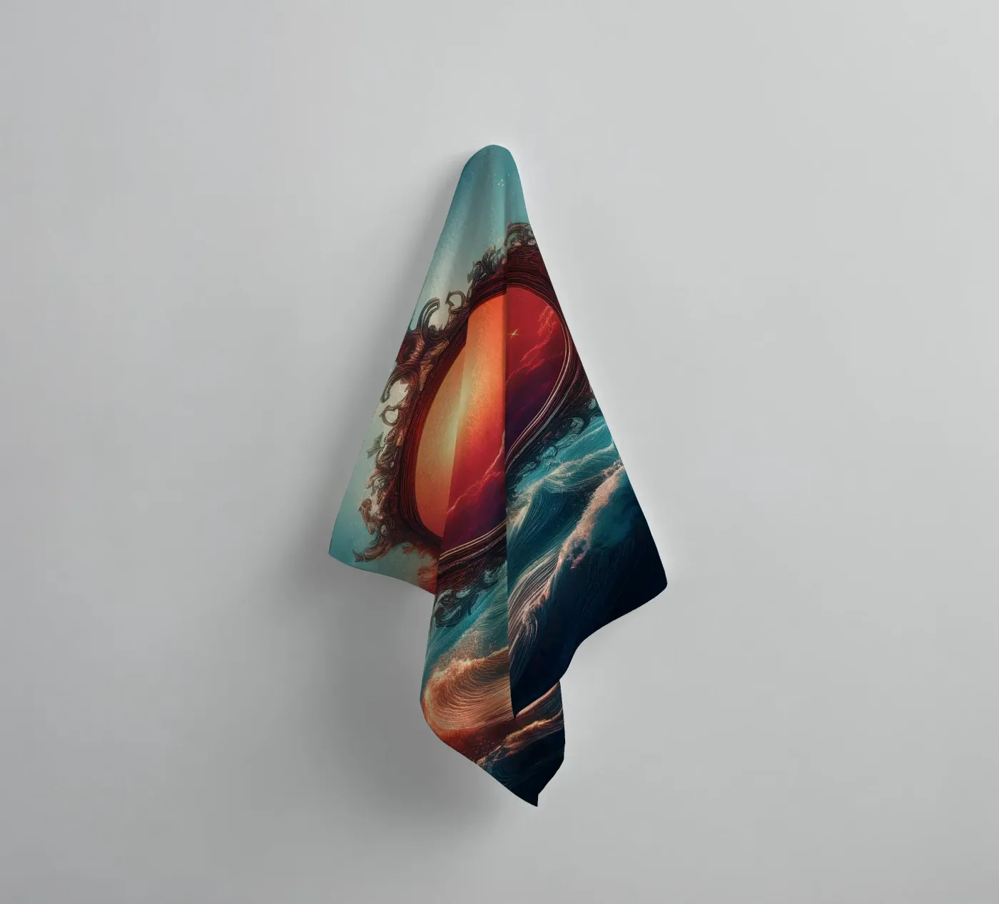 sun 1 towel by kimmindmuse