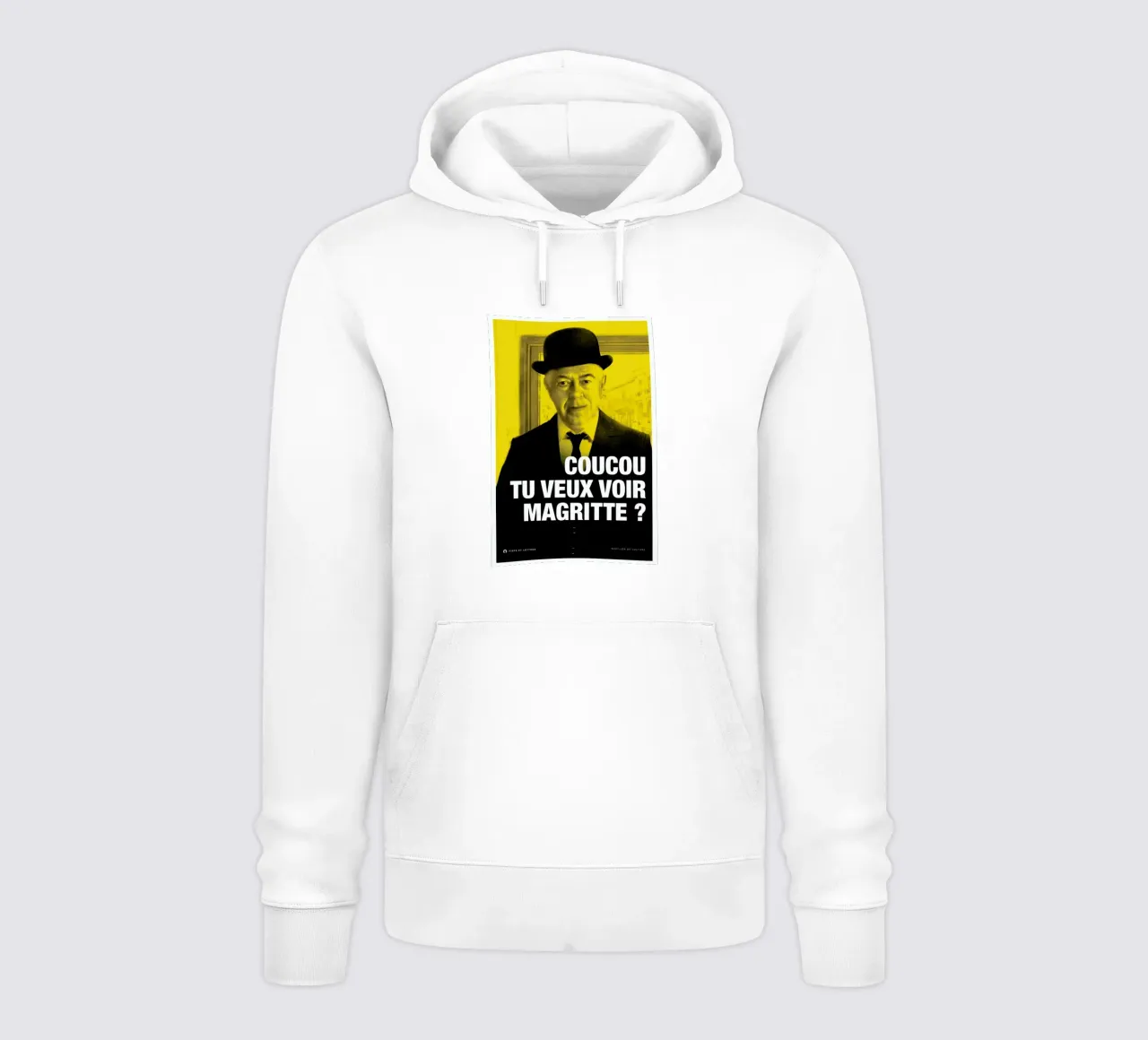 Magritte felpa con cappuccio da Fists Et Lettres