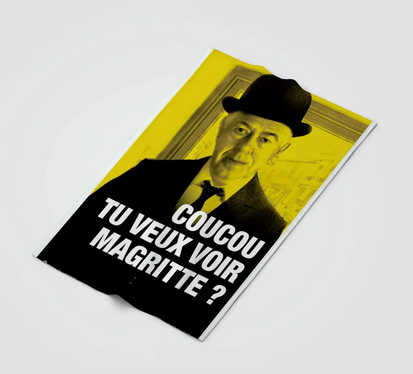 Magritte Fleecedecke von Fists Et Lettres