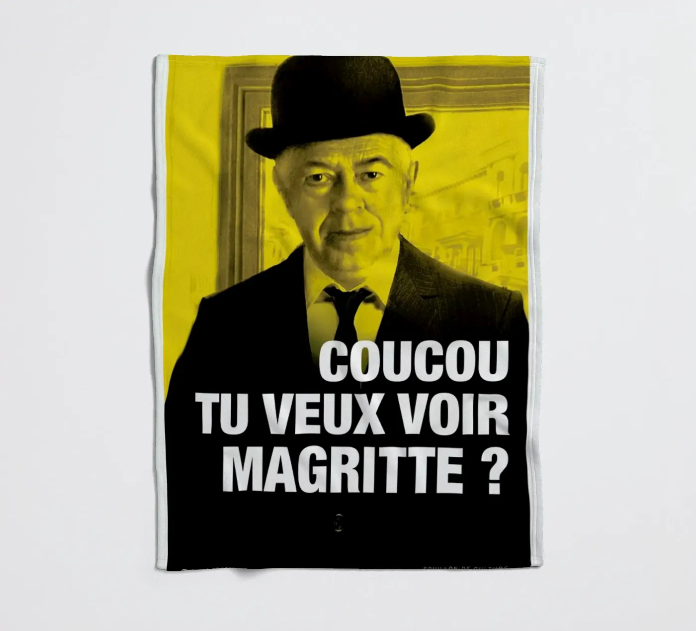 Magritte Fleecedecke von Fists Et Lettres