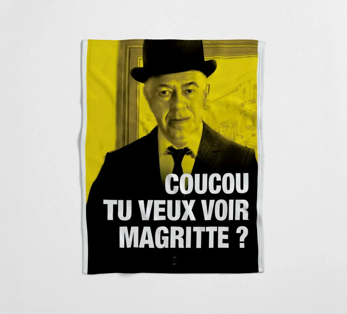 Magritte Fleecedecke von Fists Et Lettres