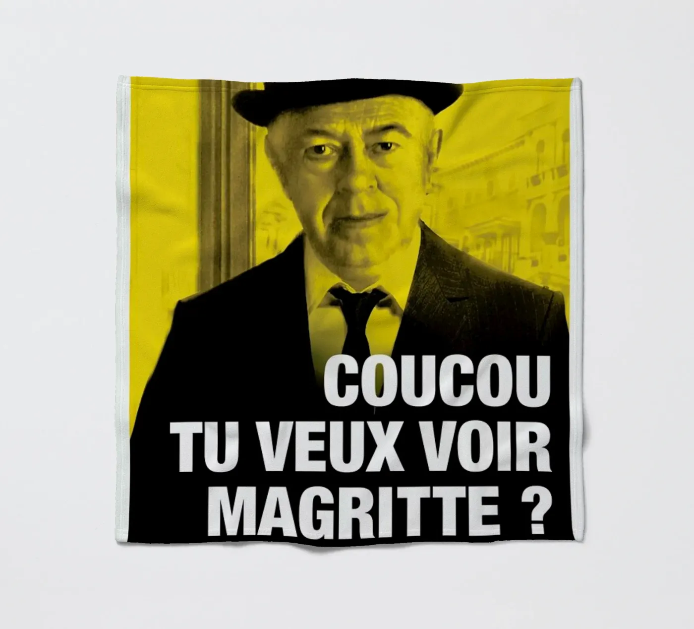 Magritte Fleecedecke von Fists Et Lettres