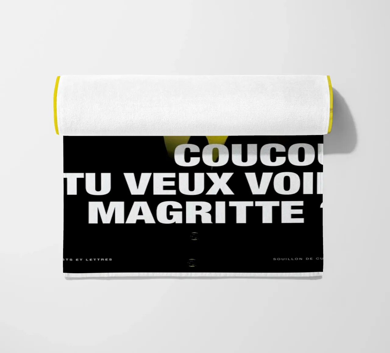 Magritte telo mare da Fists Et Lettres