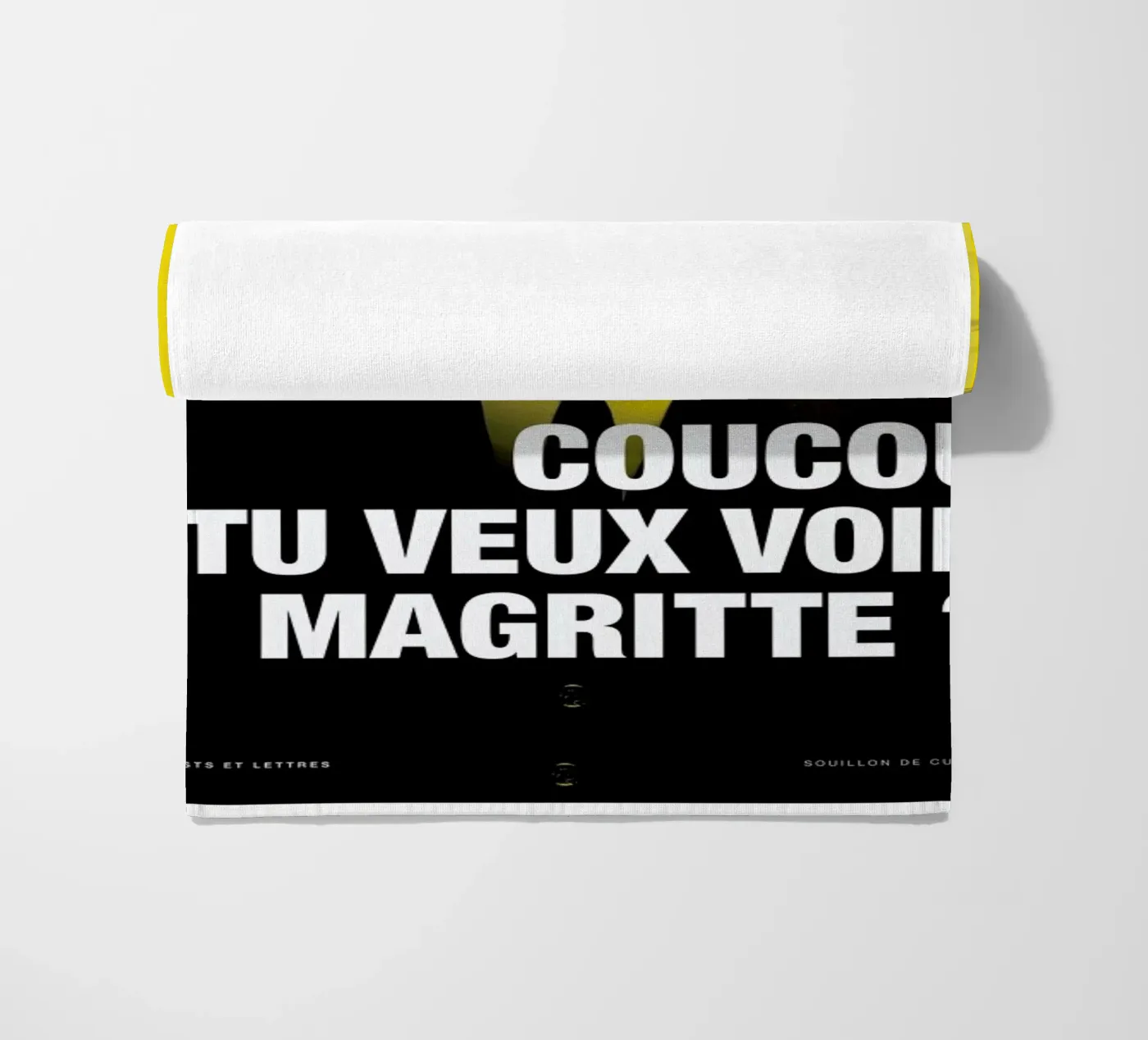 Magritte telo mare da Fists Et Lettres