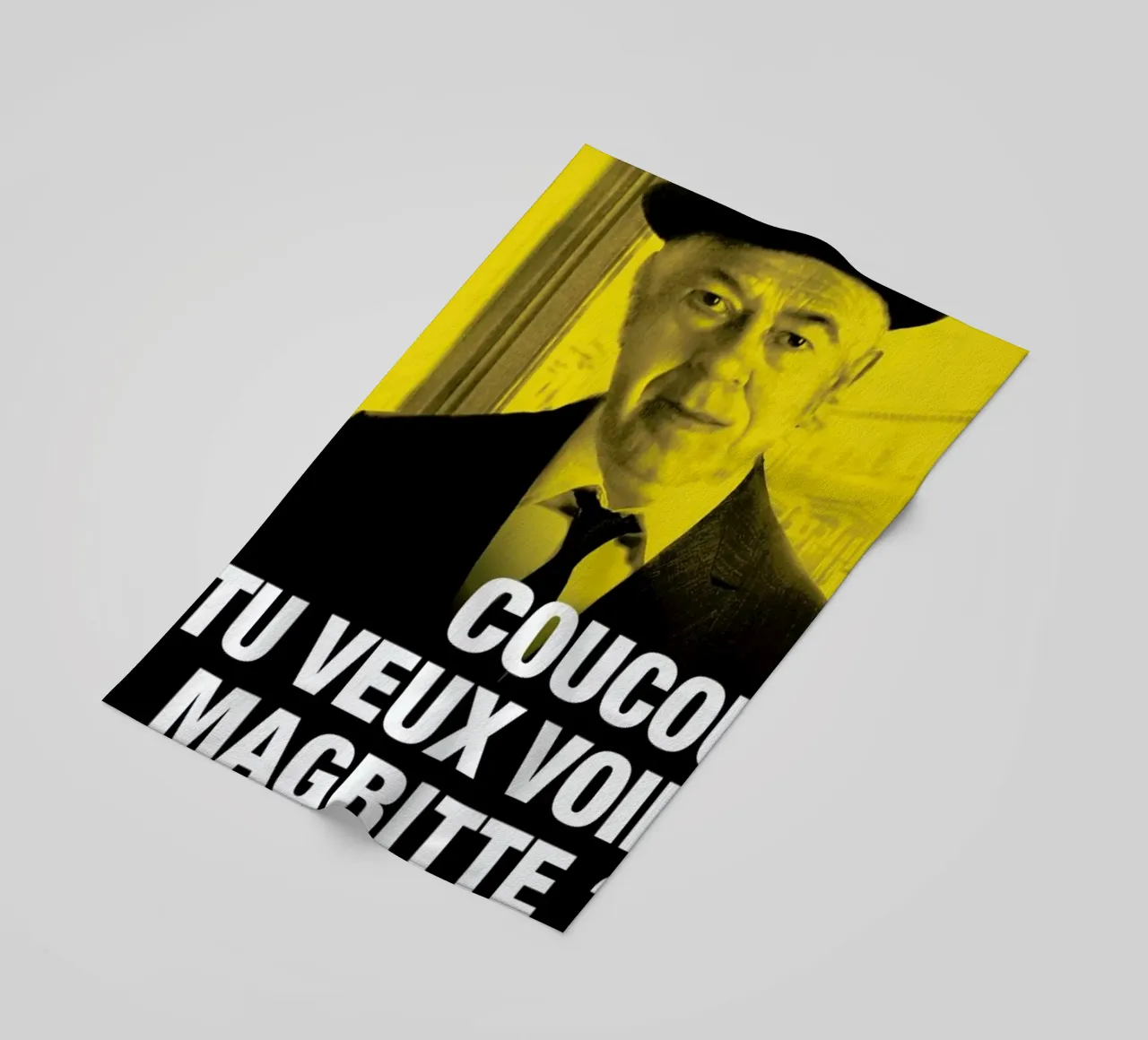 Magritte telo mare da Fists Et Lettres