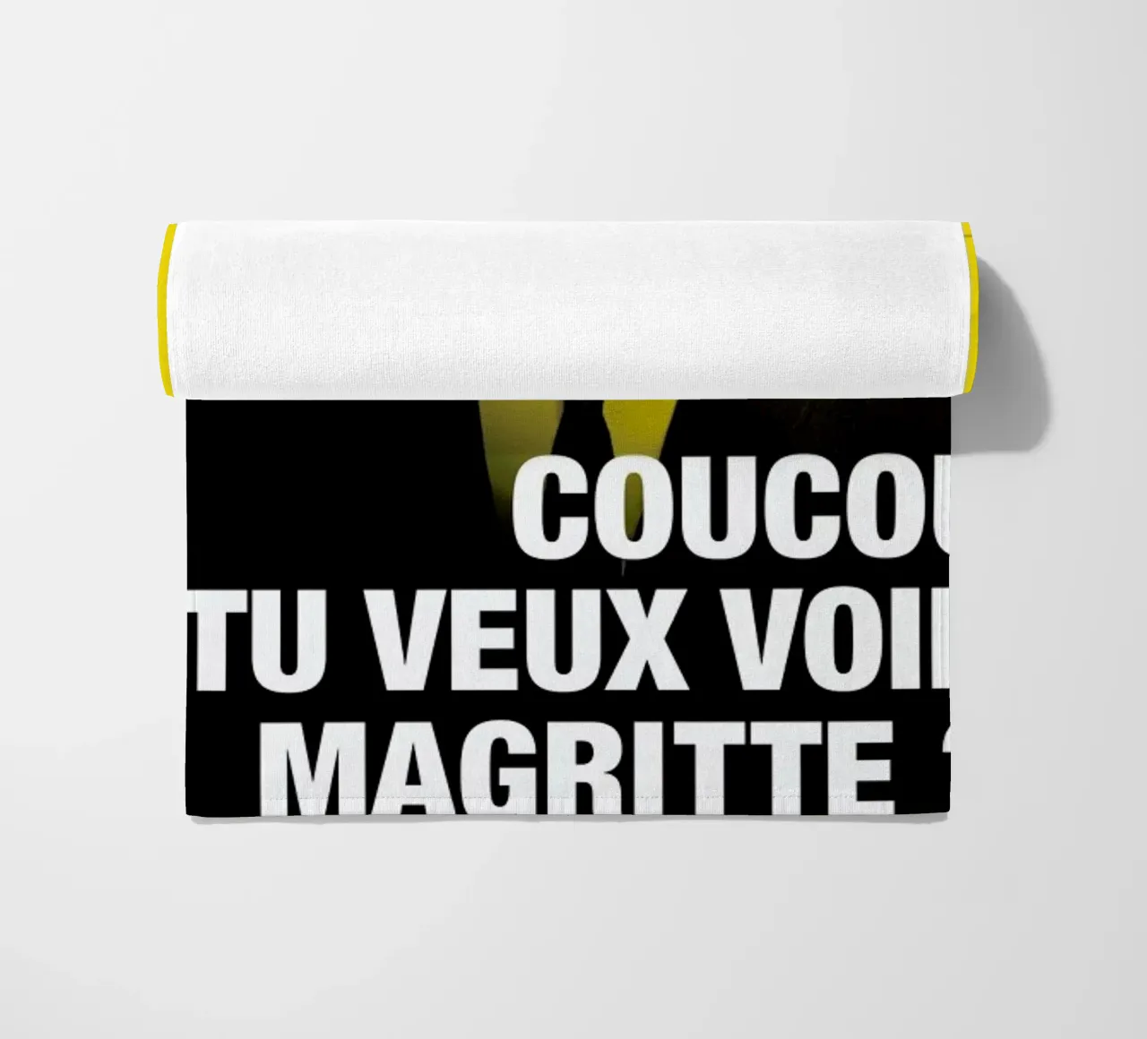 Magritte telo mare da Fists Et Lettres