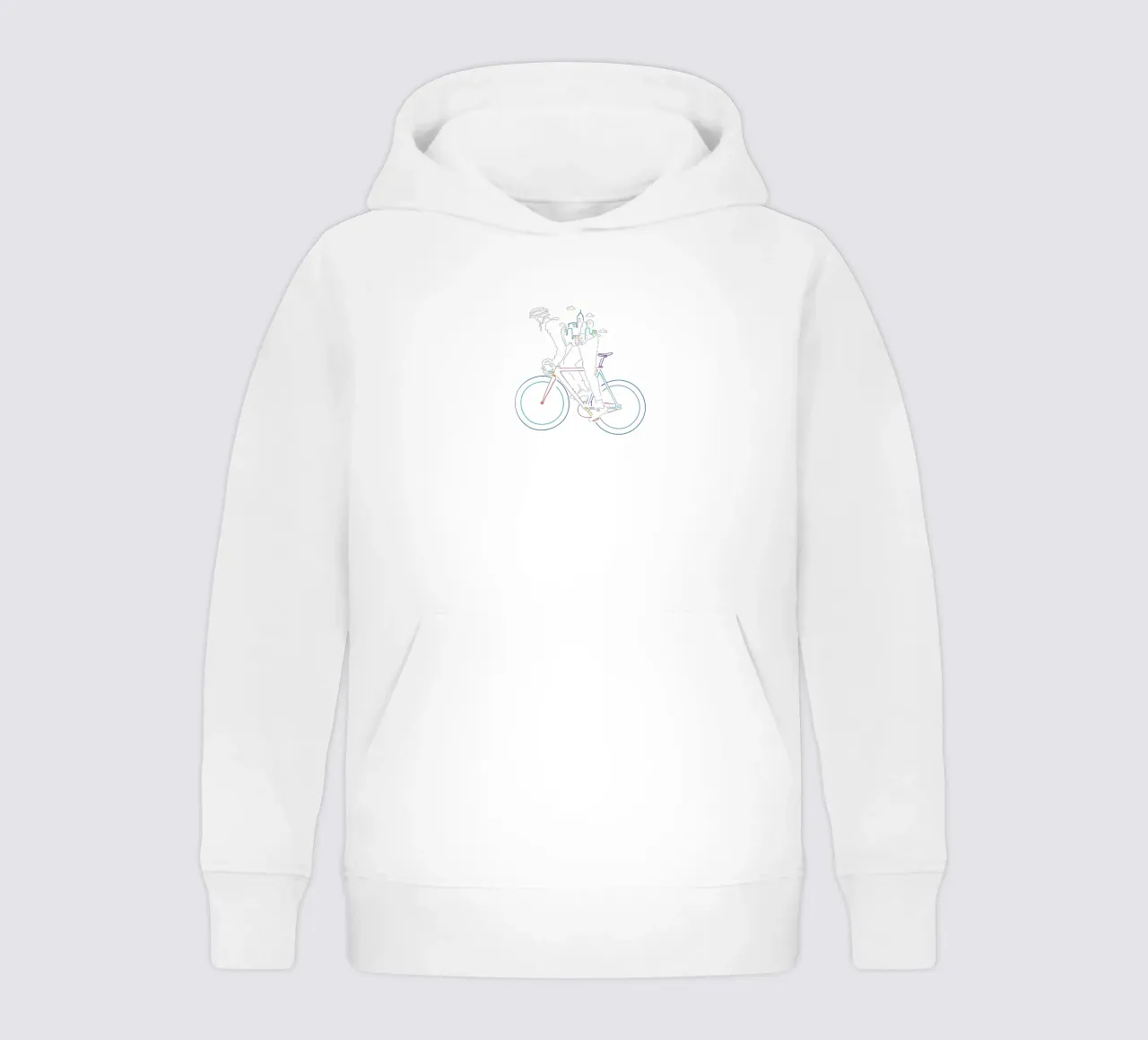 Il pendolare felpa bambino con cappuccio da The Cyclist