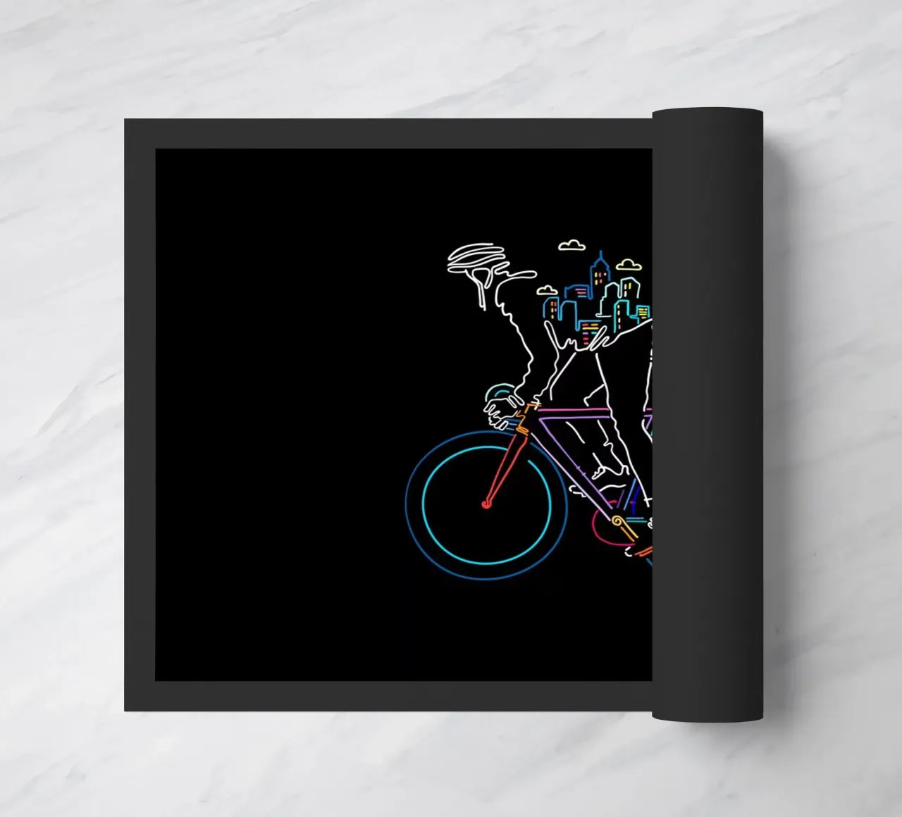 Der Pendler Fußmatte von The Cyclist