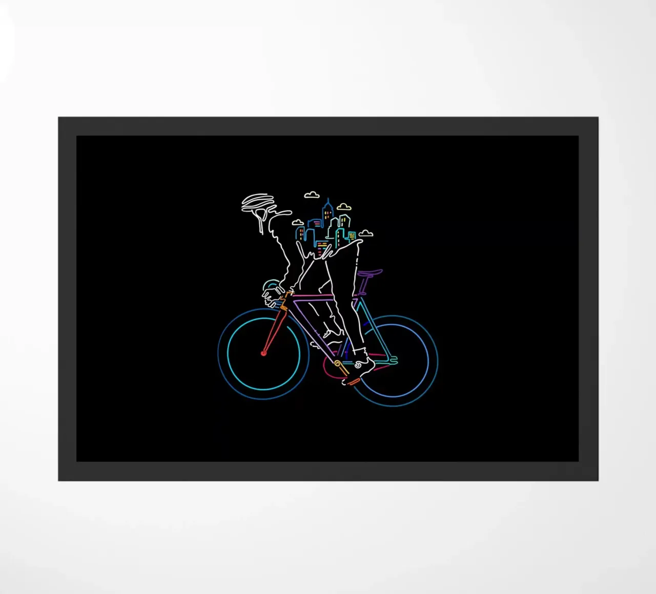 Der Pendler Fußmatte von The Cyclist