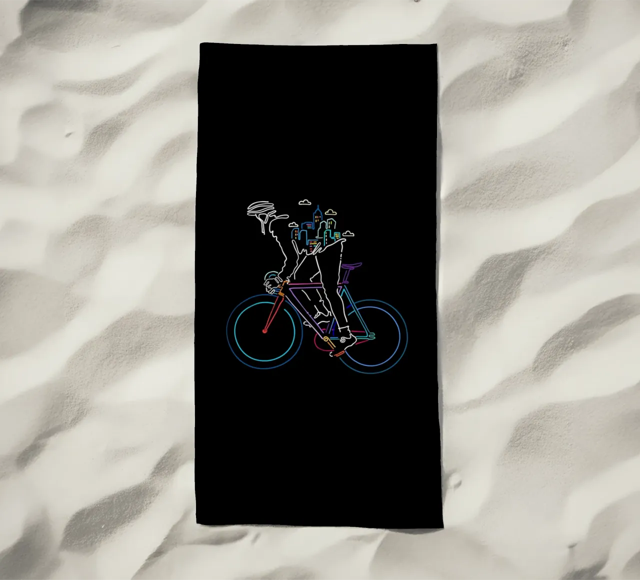 Il pendolare telo mare da The Cyclist