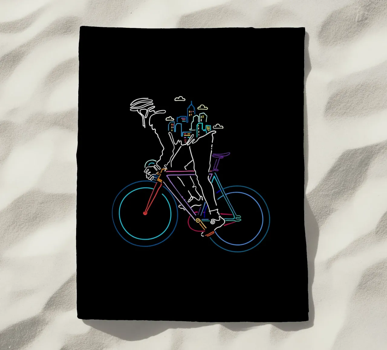 Il pendolare telo mare da The Cyclist