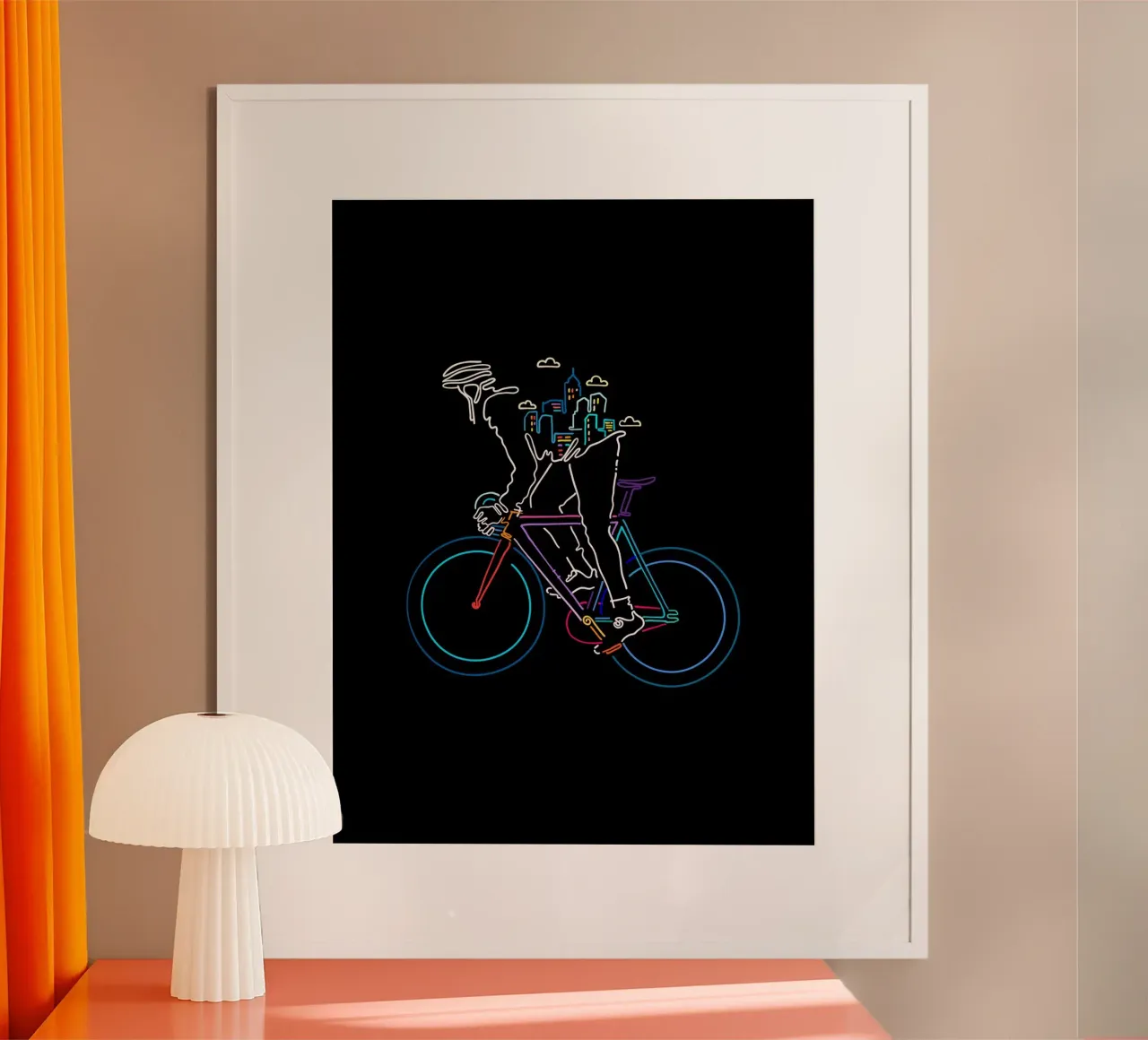 De forens poster van The Cyclist