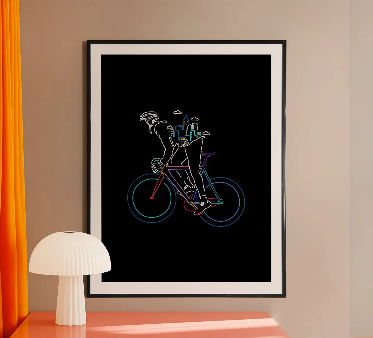 De forens poster van The Cyclist