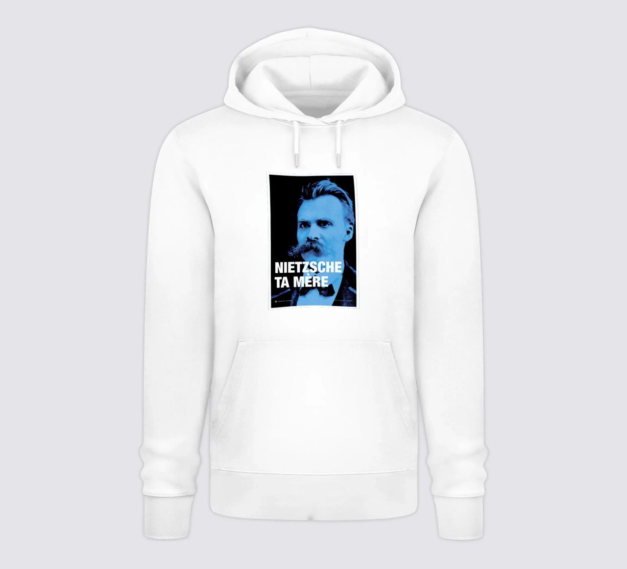 Nietzsche felpa con cappuccio da Fists Et Lettres