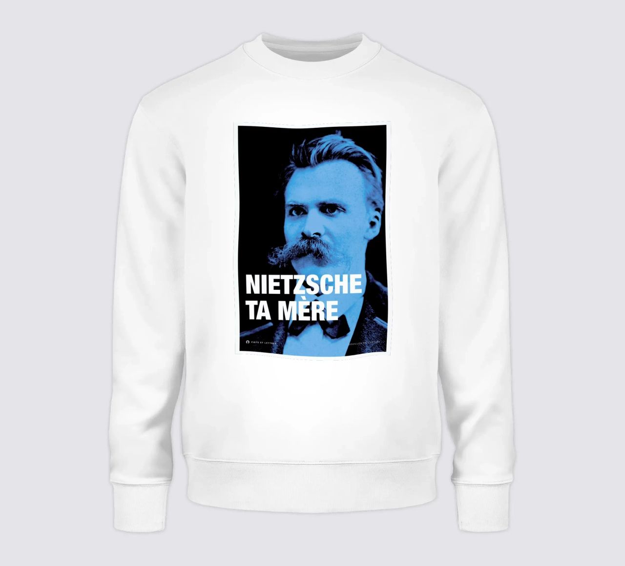 Nietzsche felpa da Fists Et Lettres