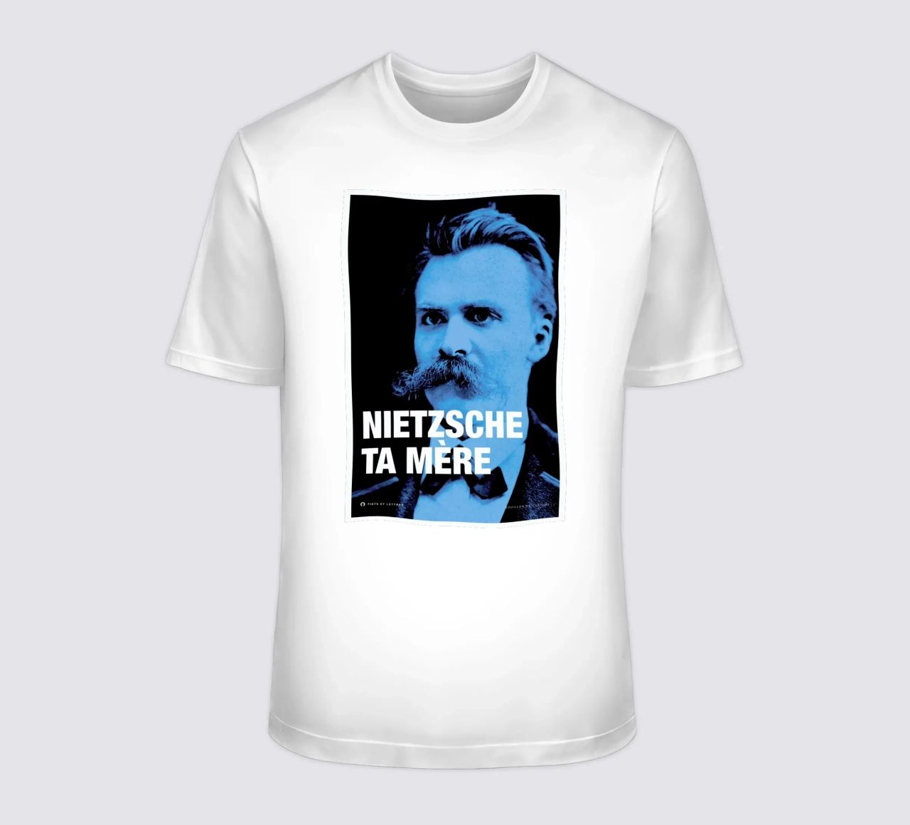 Nietzsche t-shirt da Fists Et Lettres
